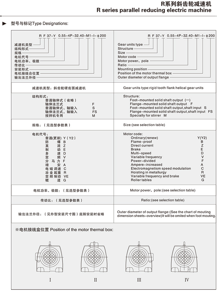 r系列硬齒面減速機(jī) r系列硬齒面減速機(jī)